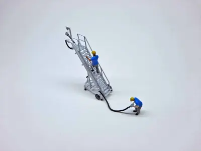 N Scale Portable Liquid Transfer Platform Free 3D model