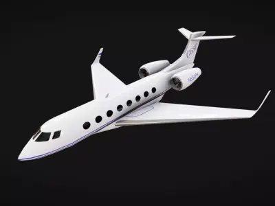 Gulf Stream Low-poly 3D model