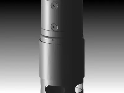 inova DC brush motor Free 3D model