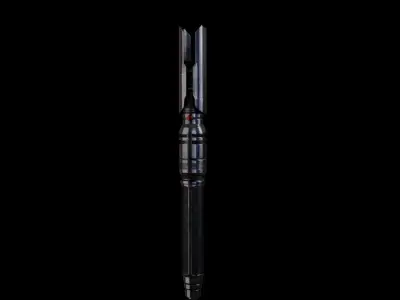 Cal Kestis lightsaber 4K textures  Low-poly 3D model