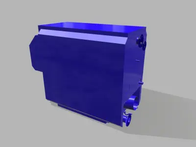 Boiler box Free 3D model