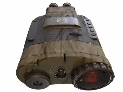 Laser designator 3D model