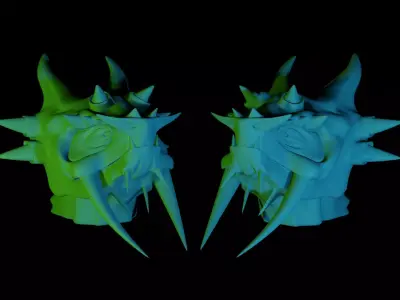 Dragon Head 3D model 3