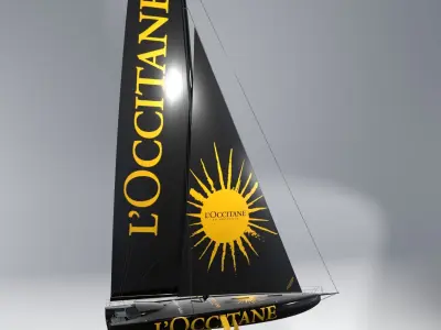  IMOCA 60 Ocean Race LOccitane Sailing 3D model