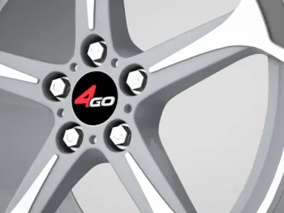 4go wheel rims collection 3D model
