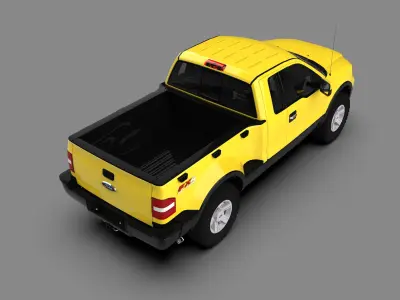 Ford F-150 FX4 3D Off-Road Pickup Truck 3D model