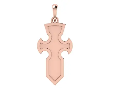CROSS PENDANT CR193 3D print model