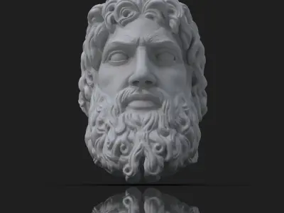 Zeus Pendant V2 Thunder God 3D print model