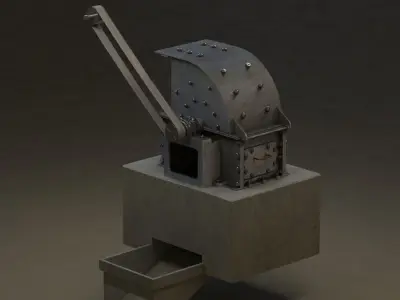 Industrial Era - Meet-Grinder 3D model