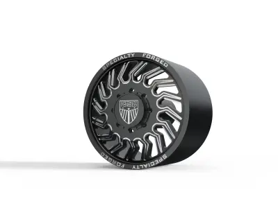 FRONT SPECIALITY FORGED D024 WHEEL 3D MODEL 3D model