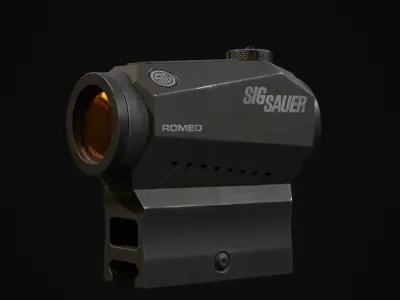 Sig Sauer Romeo 5 Low-poly 3D model