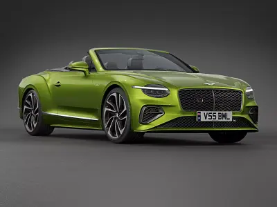 2025 Bentley Continental GTC Speed 3D model