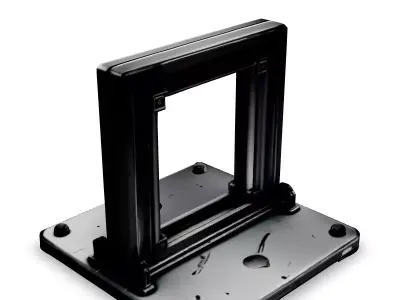 SciFi Metal Frame Display Stand Low-poly 3D model