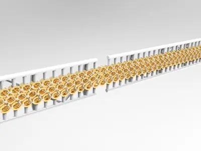 Design Bracelet part Free 3D print model