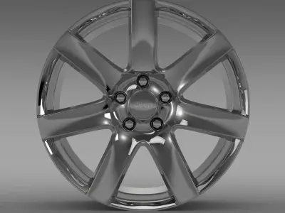 Jeep Wrangler Indian Summer 2014 rim 3D model