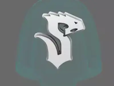 Void Serpents V10B Shoulder Symbols RIGHT 3D print model