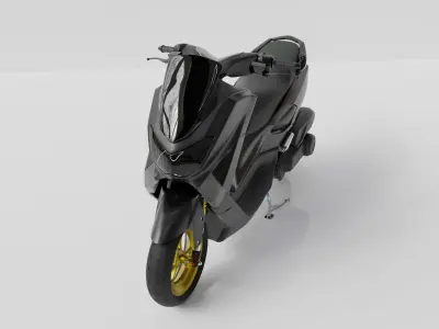 YAMAHA N-MAX 2019 3D model