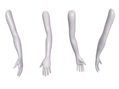 Female Arm Base sculpt mesh 3D model