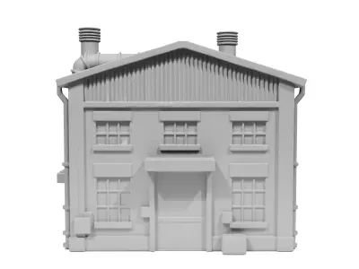 Factory 2 3D print model