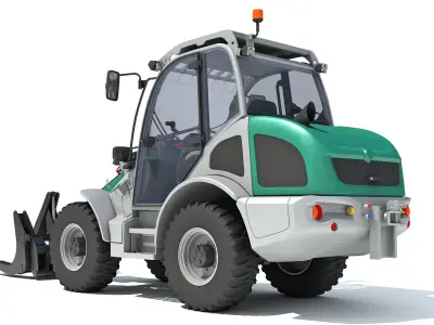 Wheel Loader 3D model