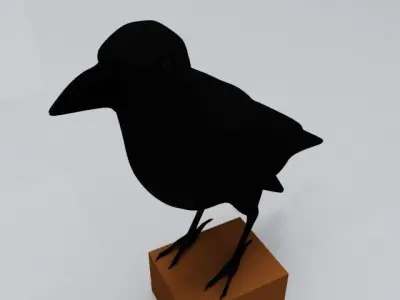 Crow  model 3D model
