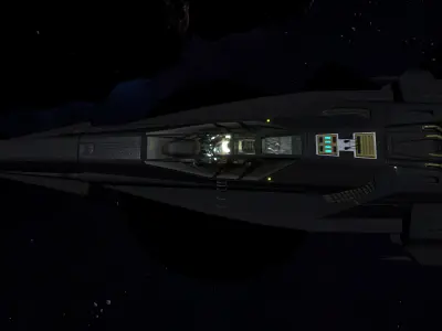 WIPE OUT - XD SPACE FIGHTER Low-poly 3D model