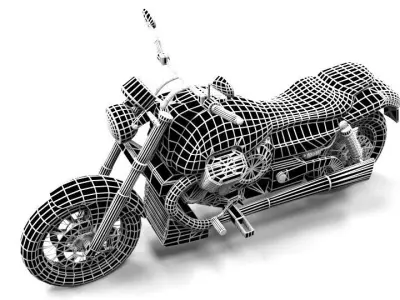 MOTOGUZZI CALIFORNIA ADUCE 3D model