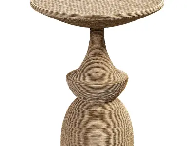 CYPRESS ACCENT TABLE by bakerfurniture 3D model