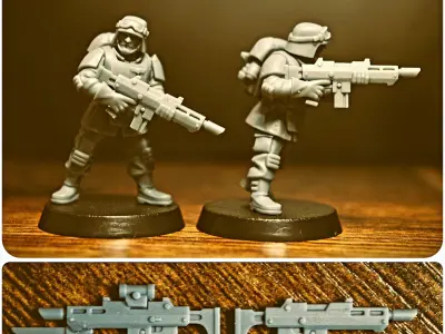 Universal Guard - Arms Pack 3D print model