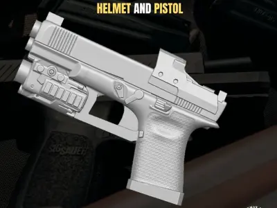 City Strike Kit for action figures 3D print model