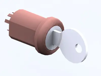Key Switch Free 3D model