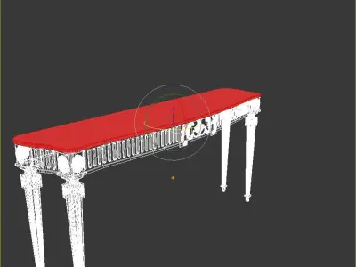 Classic Side Table  3D model