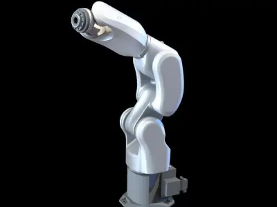 industrial robot arms 3 3D model