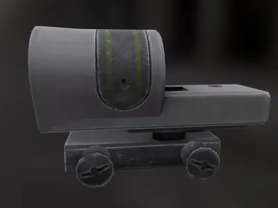 Reflex RX34 Low-poly 3D model