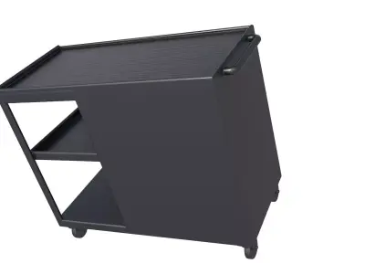 Tool Cabinet - Industrial Drawer Rolling Tool Cabinet 3D print model purchase
