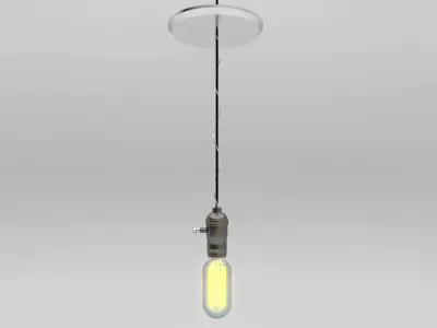 Vintage Light Bulb 3D model purchase