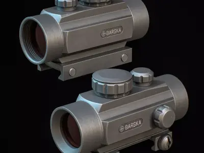 Barska Red Dot Low-poly 3D model