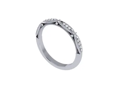 Wedding Ring  3D print model 220
