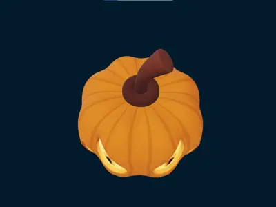 Halloween Spooky Decor Characters 3D model