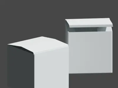 Product Box Mockup 3D model