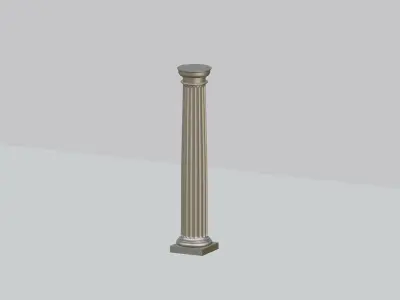 doric column Free 3D print model