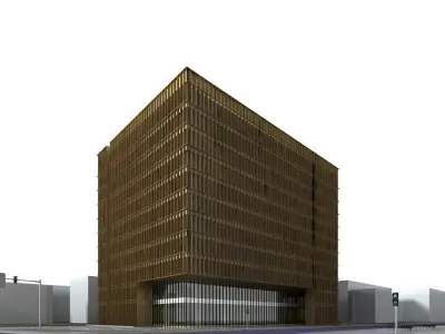Office Building 3D model 150