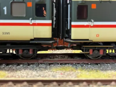 OO HO Model Railway Coach and Wagon Connectors Buckeye 3D print model