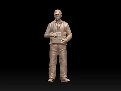 staff railroad 3D print model order