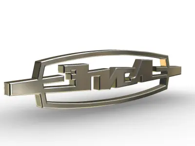 zil logo 3D model