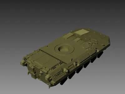 JGSDF Type89 Infatry Fighting vehicle 3D print model