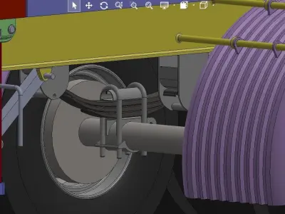 Truck Ramp 3D model