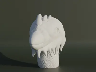 Angry Bird Bust - Chicken Bust - Peacock Figure - Cockerel Free 3D print model