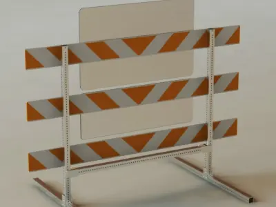 Barricades collection 3D model