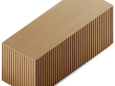 Punt Velasca Wooden sideboard VLS 200 and 300 3D model